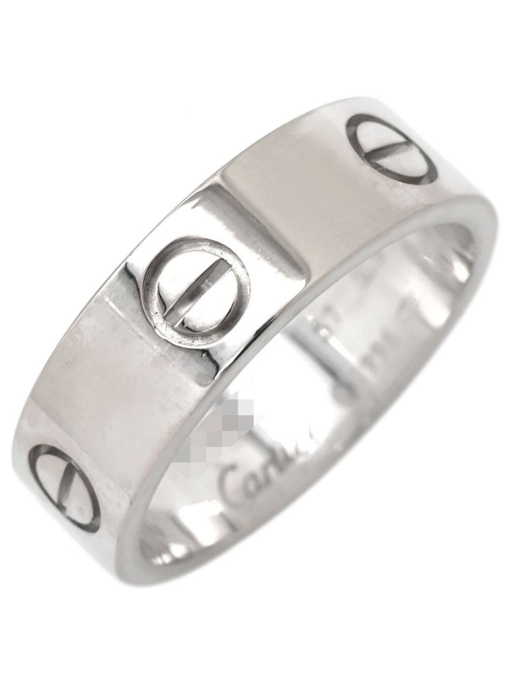 Cartier Ring Love White Gold 57 WG Classic Model